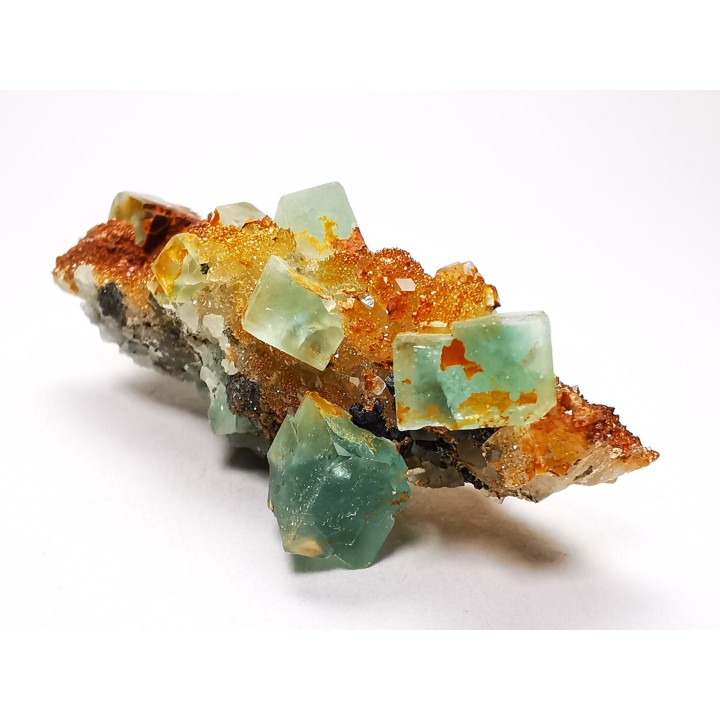 Fluorite, La Boule Mine, Le Kaymar (12), France
