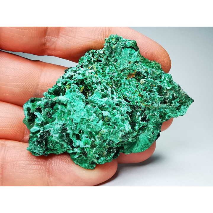 Fibrous Malachite - Katanga, DRC (Congo)