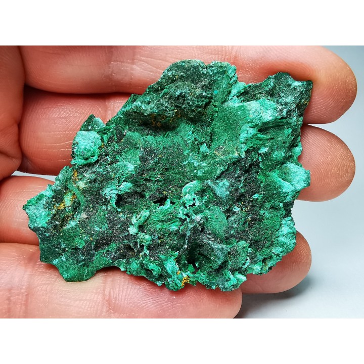 Fibrous Malachite - Katanga, DRC (Congo)