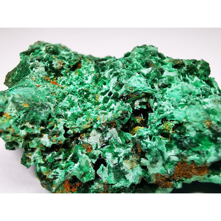 Malachite fibreuse - Katanga, RDC (Congo)
