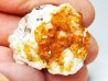 Spessartine Garnet on Quartz, China