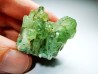 Barytine with dioptase inclusions - Katanga, DRC (Congo)