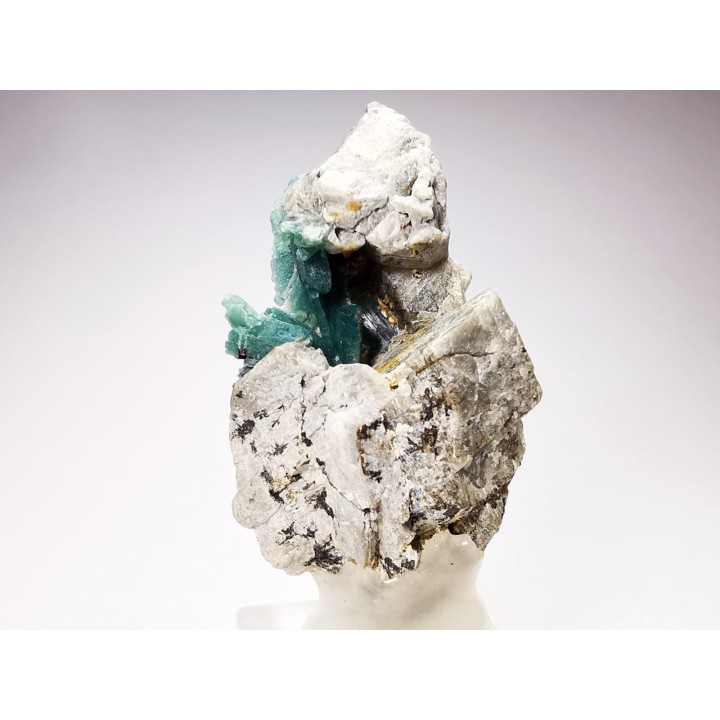 Grandidierite sur gangue, Tranomaro, Madagascar