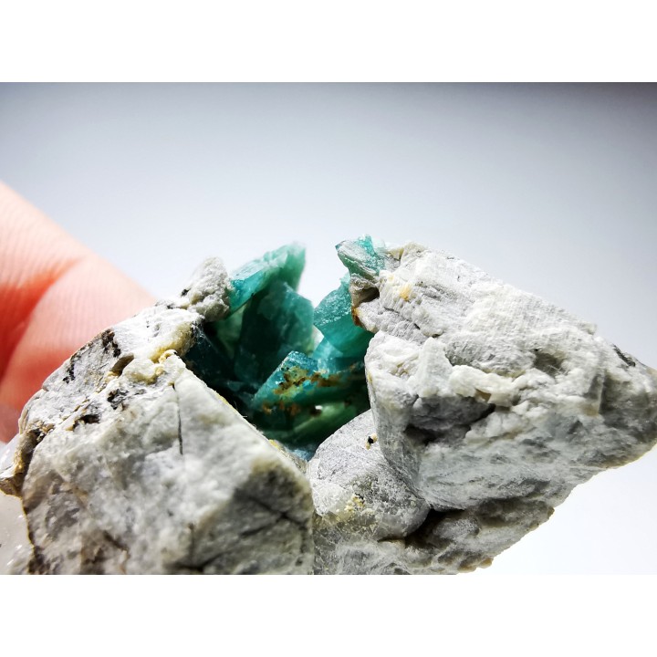 Grandidierite sur gangue, Tranomaro, Madagascar