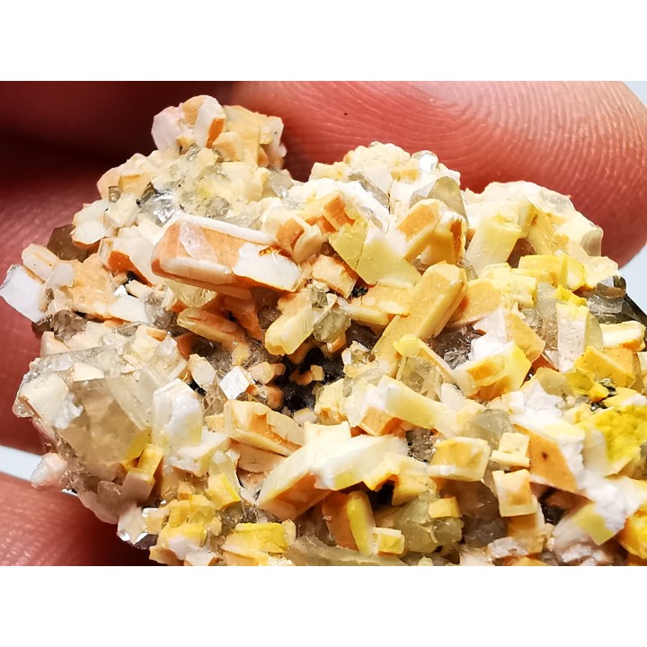 Orthose, quartz, babingtonite – Bavena, Italie