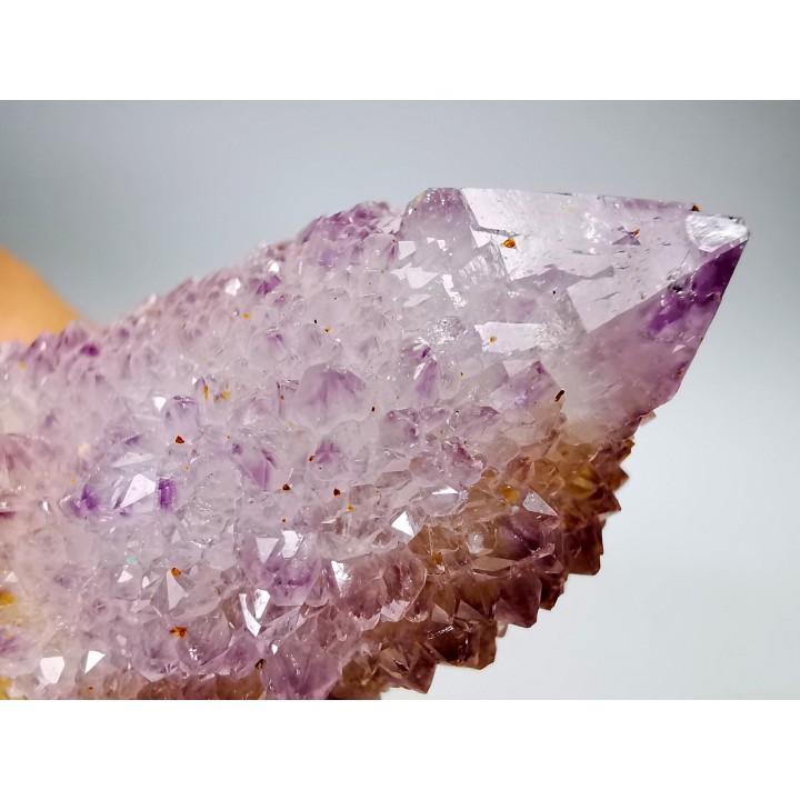 Quartz améthyste "Cactus" de Mbombela – Afrique du Sud