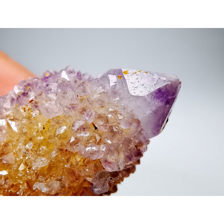 Quartz amethyst "Cactus" from Mbombela – South Africa
