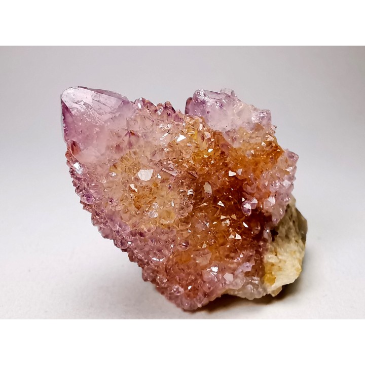 Quartz améthyste "Cactus" de Mbombela – Afrique du Sud