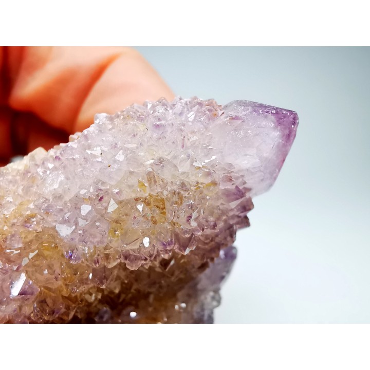 Quartz amethyst "Cactus" from Mbombela – South Africa