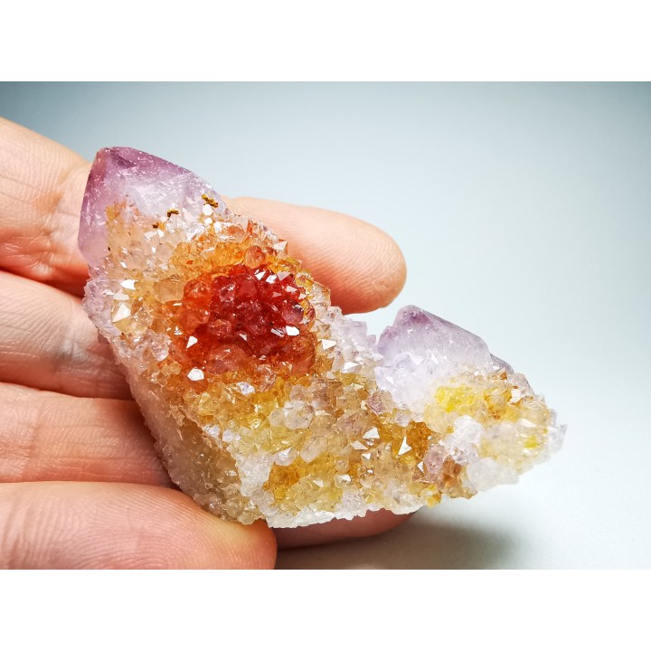 Quartz améthyste "Cactus" de Mbombela – Afrique du Sud