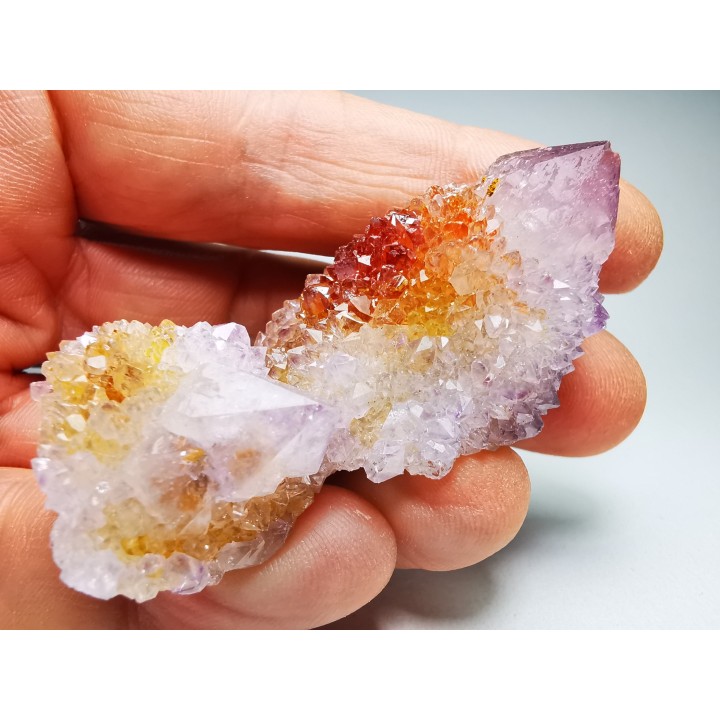 Quartz améthyste "Cactus" de Mbombela – Afrique du Sud
