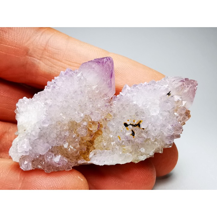 Quartz améthyste "Cactus" de Mbombela – Afrique du Sud