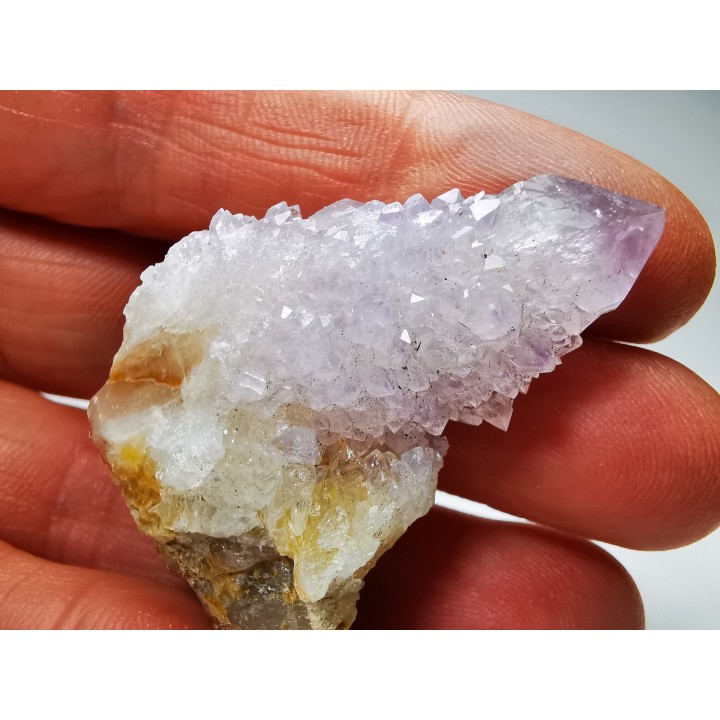 Quartz améthyste "Cactus" de Mbombela – Afrique du Sud