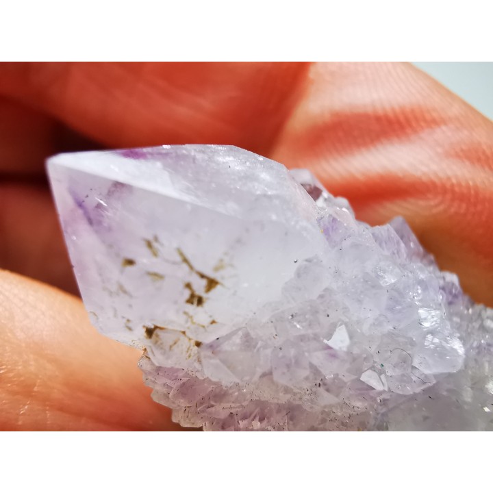 Quartz améthyste "Cactus" de Mbombela – Afrique du Sud