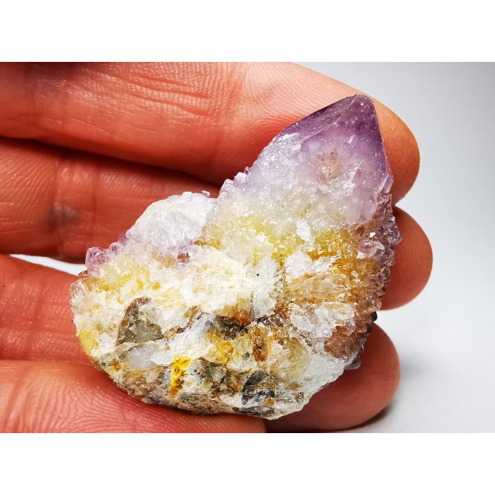 Quartz améthyste "Cactus" de Mbombela – Afrique du Sud