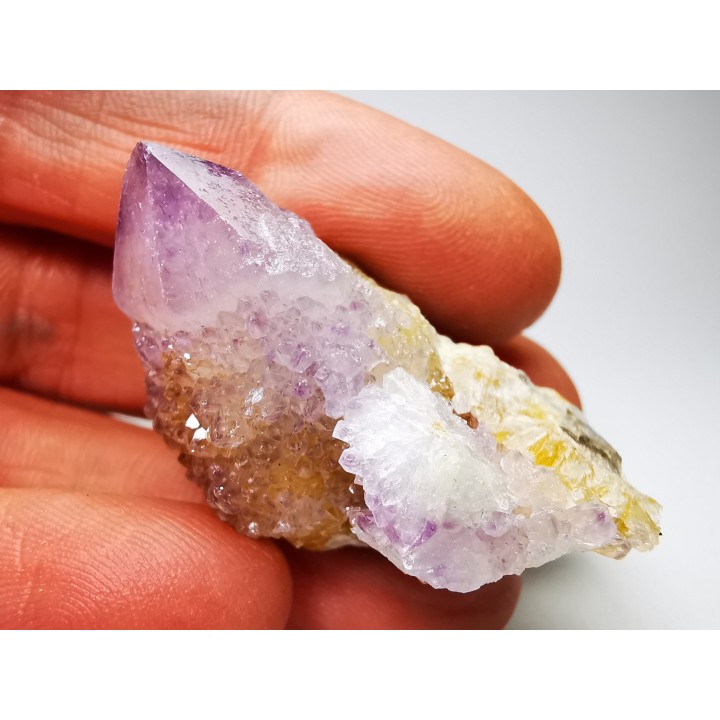 Quartz amethyst "Cactus" from Mbombela – South Africa