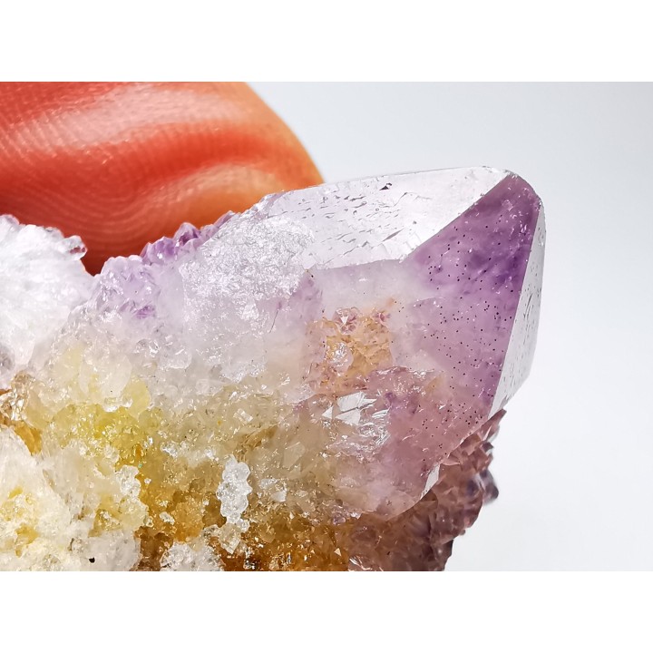 Quartz améthyste "Cactus" de Mbombela – Afrique du Sud