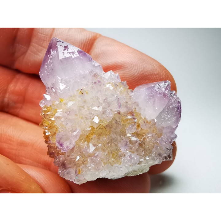 Quartz améthyste "Cactus" de Mbombela – Afrique du Sud