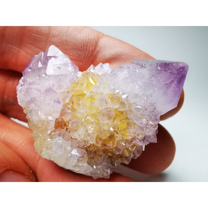 Quartz améthyste "Cactus" de Mbombela – Afrique du Sud