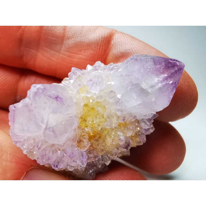 Quartz amethyst "Cactus" from Mbombela – South Africa