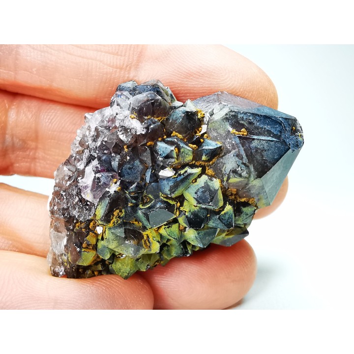 Quartz amethyst "Cactus" from Mbombela – South Africa