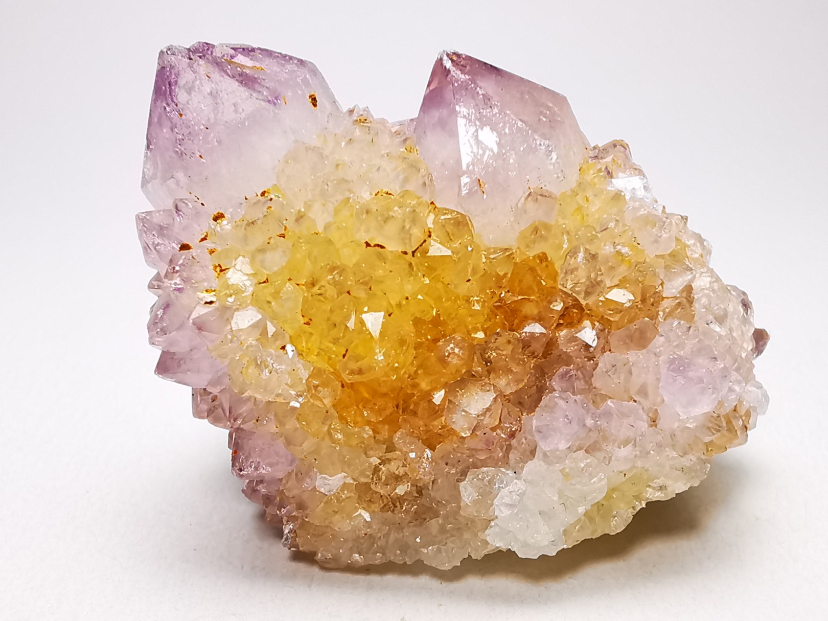 Quartz amethyst "Cactus" from Mbombela – South Africa