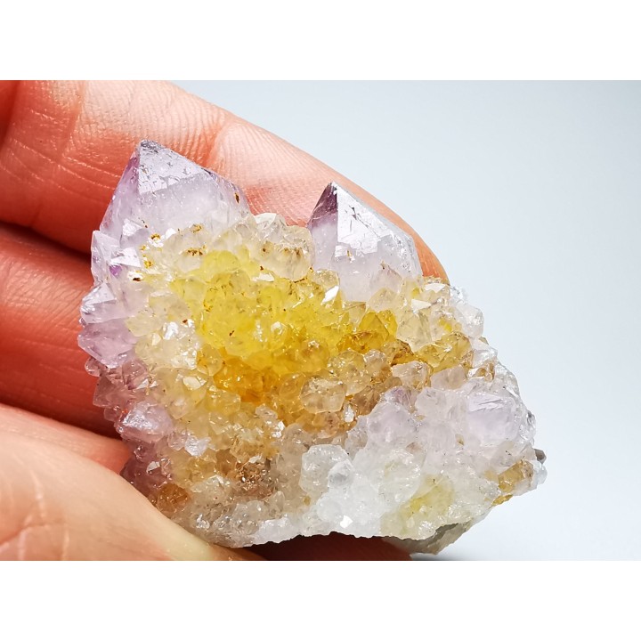 Quartz améthyste "Cactus" de Mbombela – Afrique du Sud