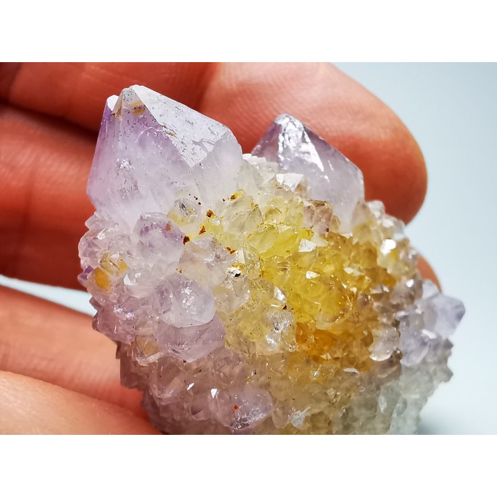 Quartz améthyste "Cactus" de Mbombela – Afrique du Sud