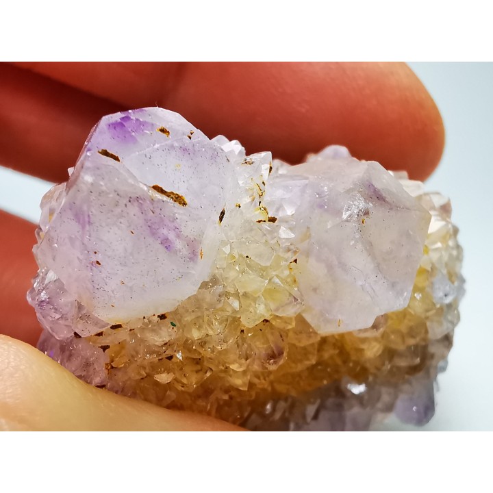 Quartz améthyste "Cactus" de Mbombela – Afrique du Sud