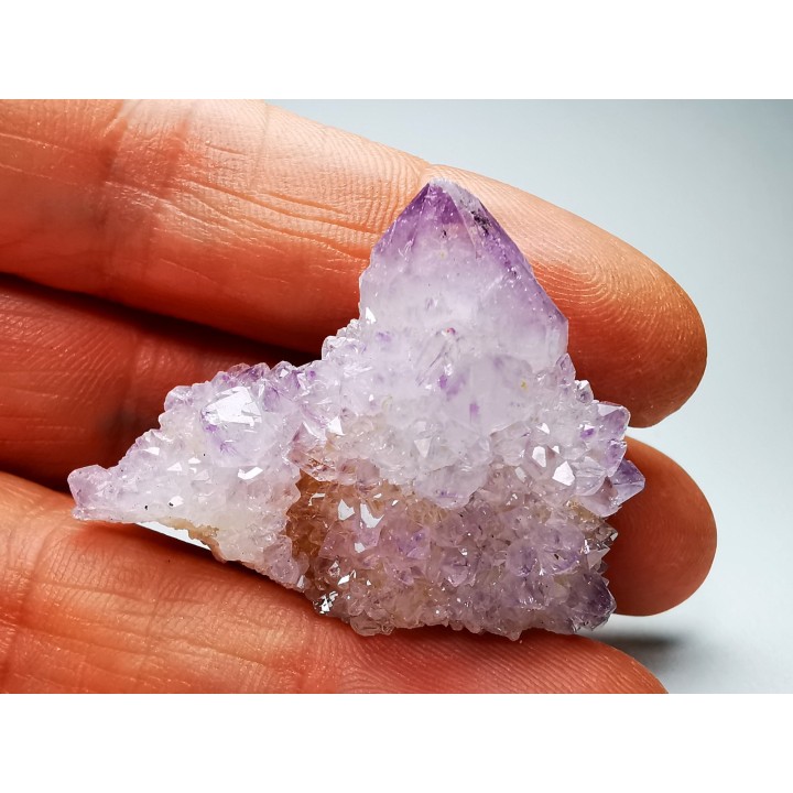 Quartz amethyst "Cactus" from Mbombela – South Africa