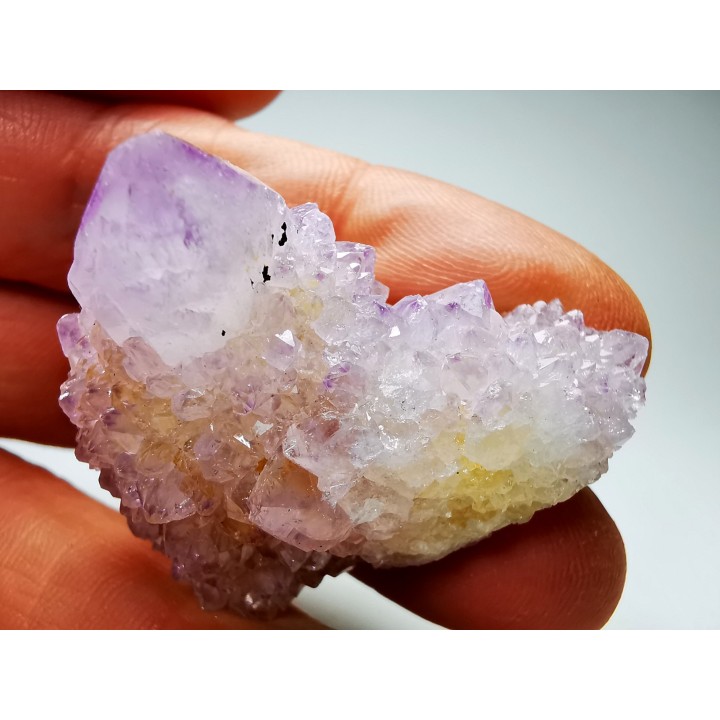 Quartz améthyste "Cactus" de Mbombela – Afrique du Sud