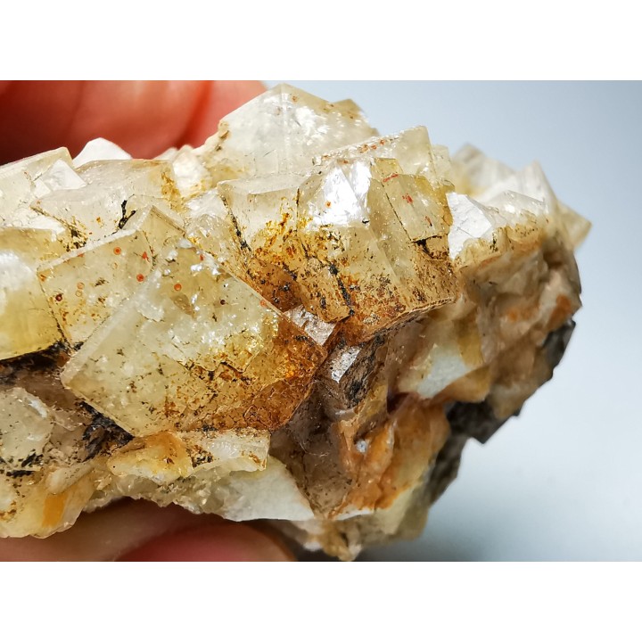 Fluorite de Pierre Perthuis, Yonne, France