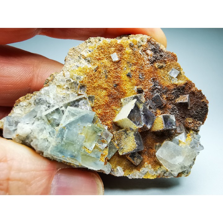 Fluorite de Maxonchamps, Vosges, France