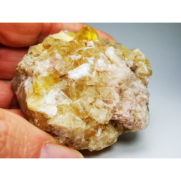 Fluorite de la mine d'Eteize, Ardèche, France