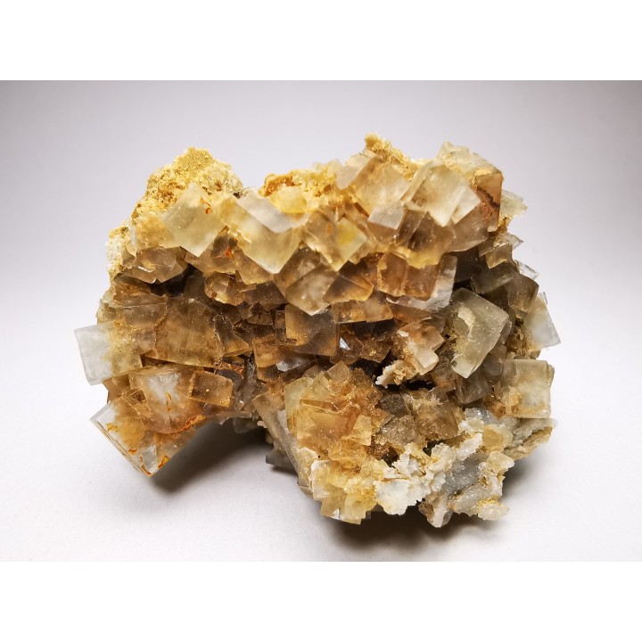 Fluorite de la mine St-Sylvestre, Ardèche, France