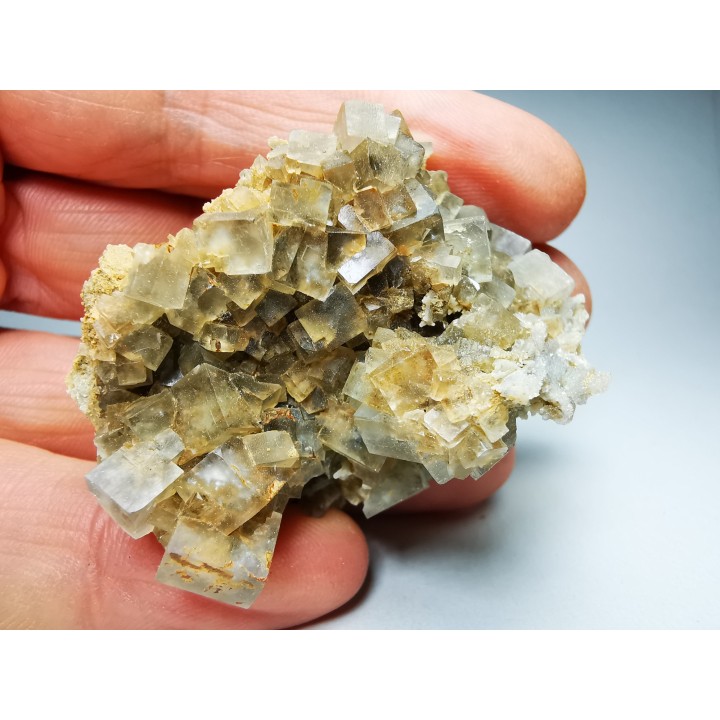 Fluorite, St-Sylvestre Mine, Ardeche, France