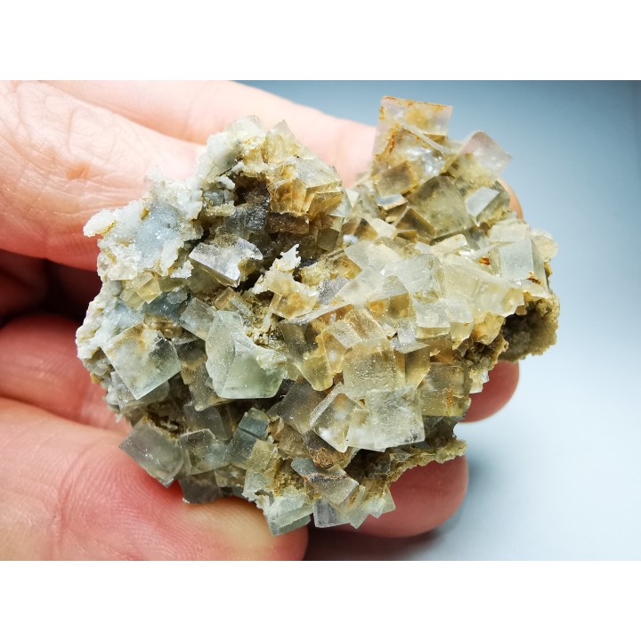 Fluorite, St-Sylvestre Mine, Ardeche, France