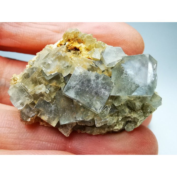 Fluorite, St-Sylvestre Mine, Ardeche, France