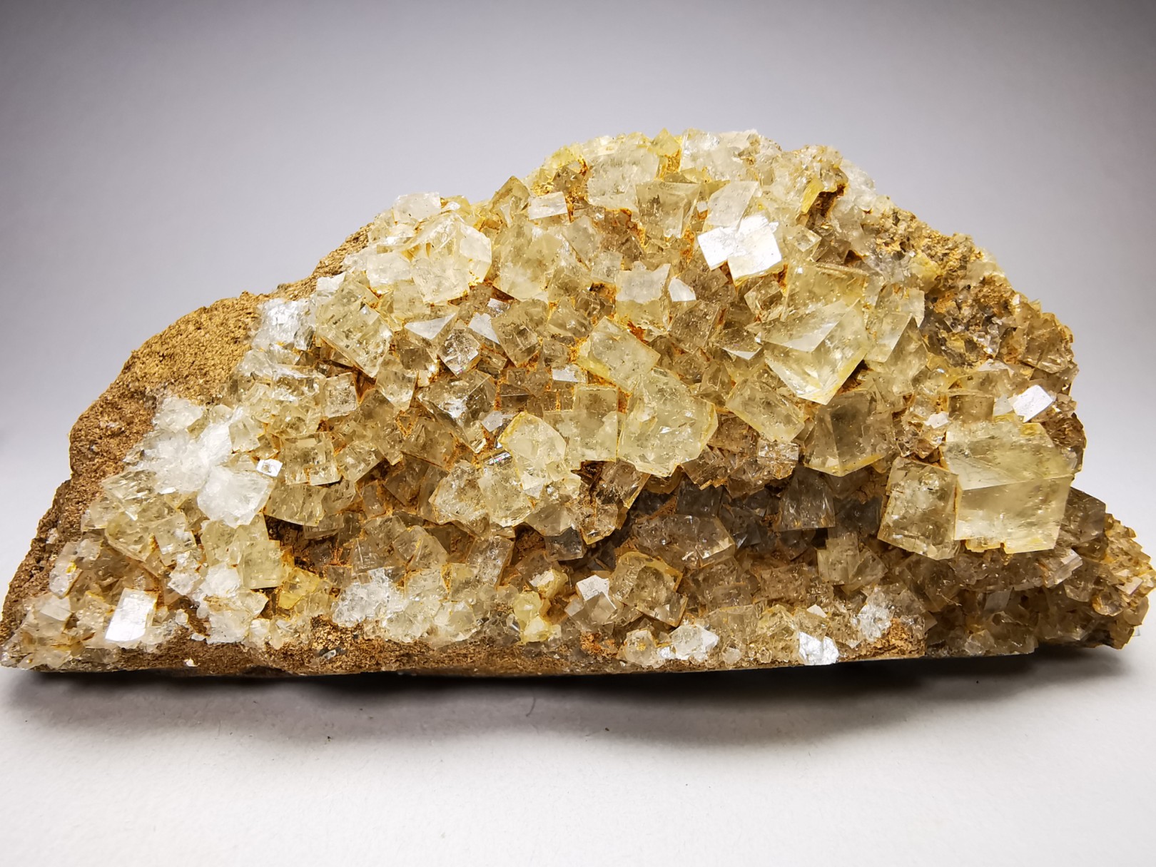 Fluorite, Saint-Xist, Aveyron, France