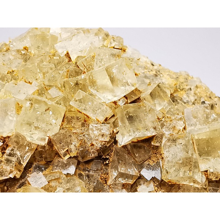 Fluorite de Saint-Xist, Aveyron, France
