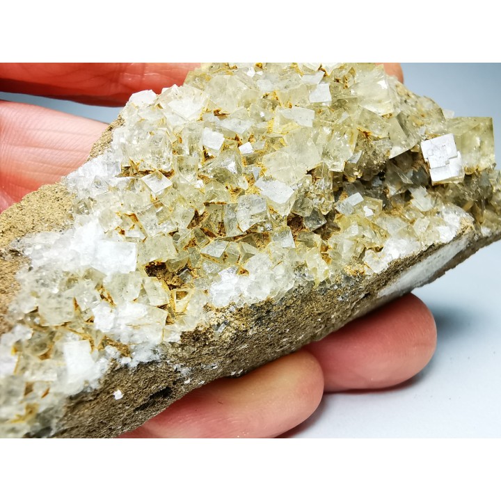Fluorite de Saint-Xist, Aveyron, France