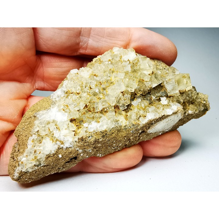 Fluorite de Saint-Xist, Aveyron, France