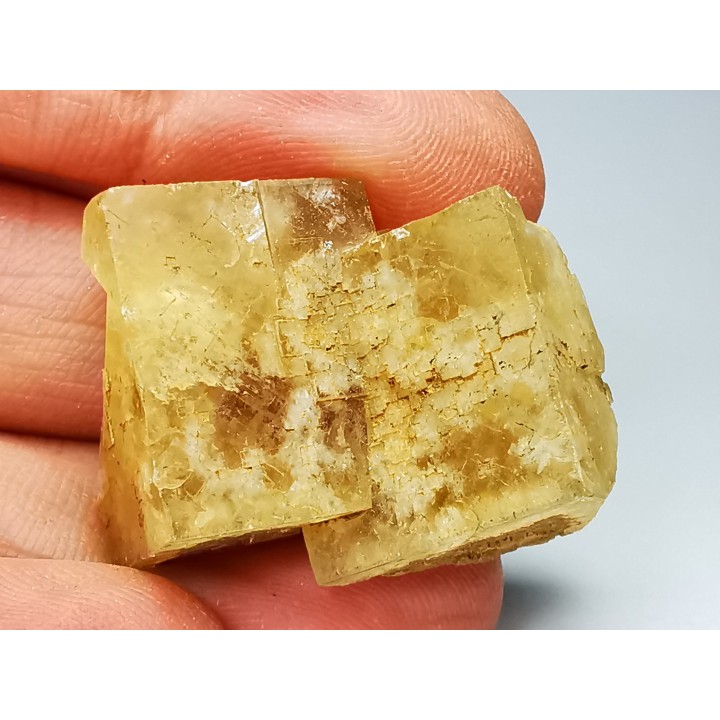 Fluorite de Saint-Xist, Aveyron, France