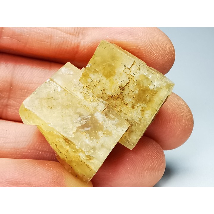 Fluorite de Saint-Xist, Aveyron, France