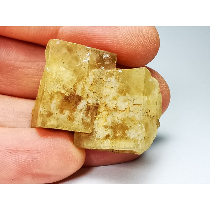Fluorite de Saint-Xist, Aveyron, France