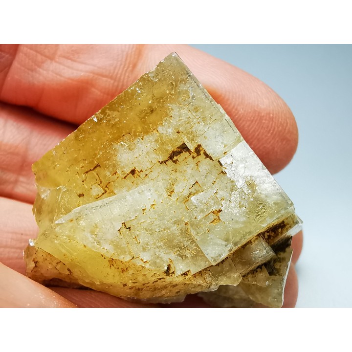 Fluorite, Saint-Xist, Aveyron, France