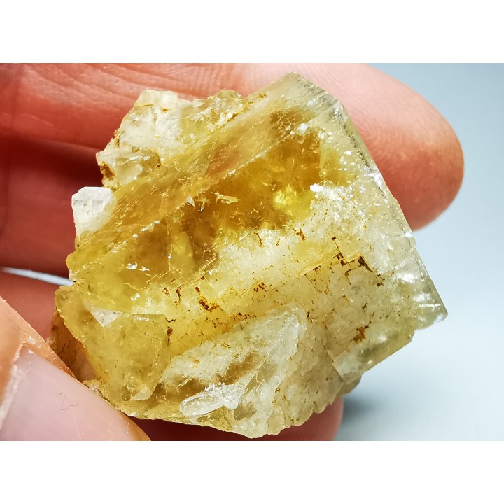Fluorite de Saint-Xist, Aveyron, France