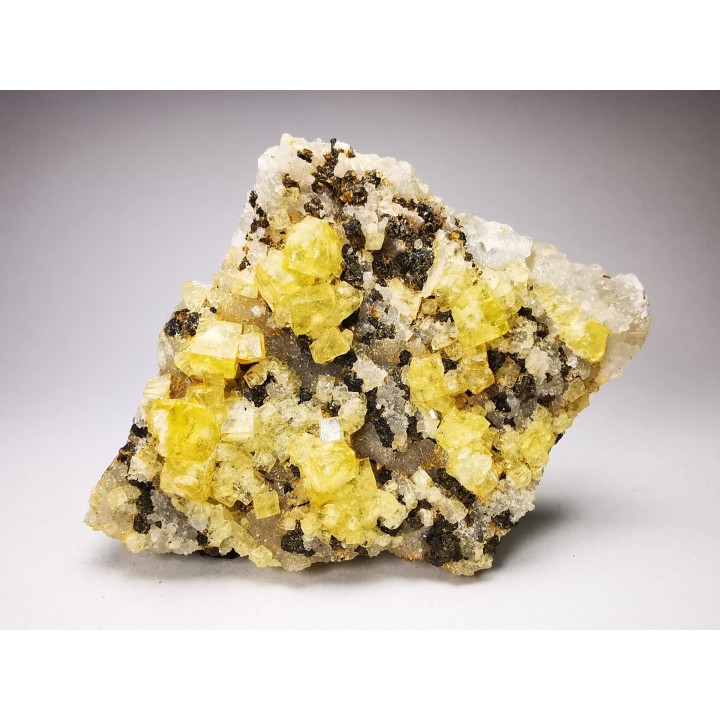 Fluorite, Marsange, Langeac, Haute-Loire, France