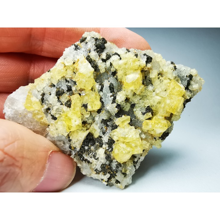 Fluorite, Marsange, Langeac, Haute-Loire, France