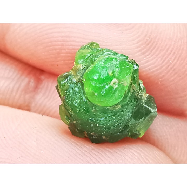 Grenat démantoide, mine Jeffrey, Québec, Canada
